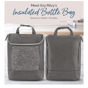 Itzy ritzy Grayson bottle bag